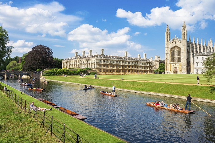 Sông Cam - River Cam Cambridge