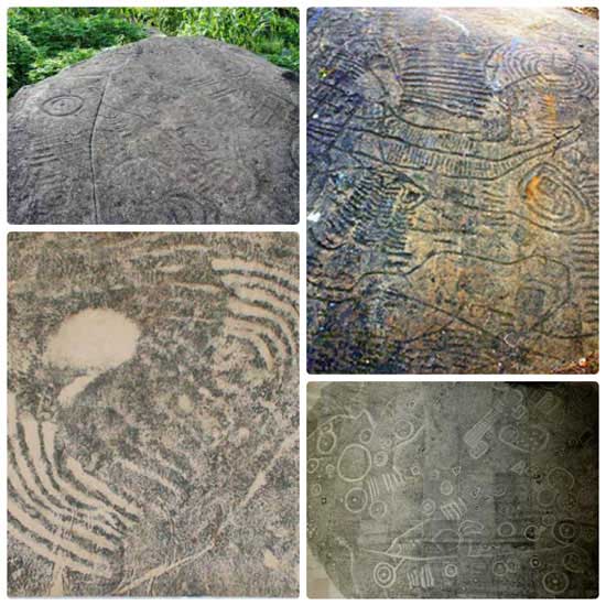 Những ký tự lạ cần nghiên cứu trên bãi đá cổ Sapa