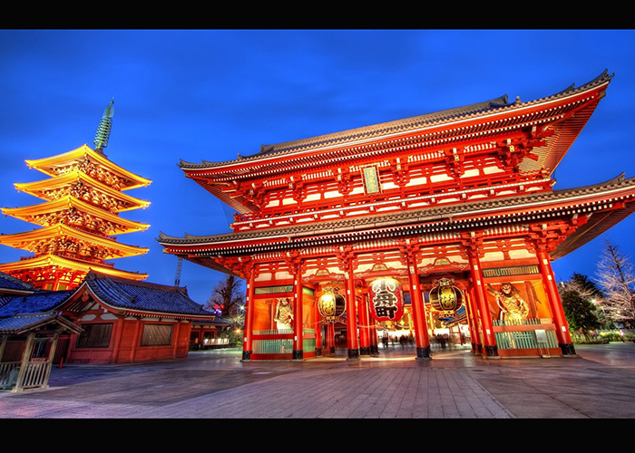 Ngôi đền cổ Asakusa