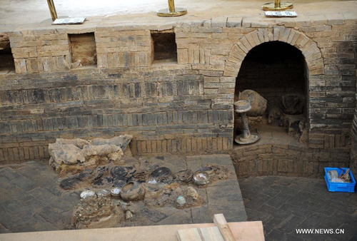  					Phát hiện lăng mộ gần 1.400 tuổi của hoàng đế Trung Quốc				