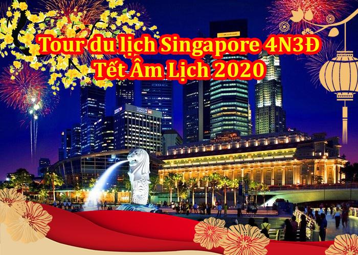 Du Lịch Singapore 4 ngày 3 Đêm Tết Âm Lịch 2020 Từ Hà Nội